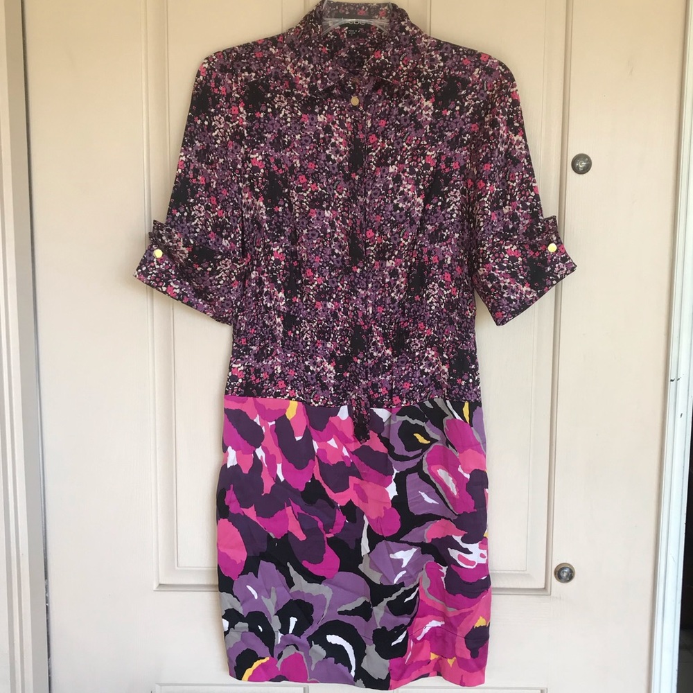 Adorable Collared, Button-Up Dress